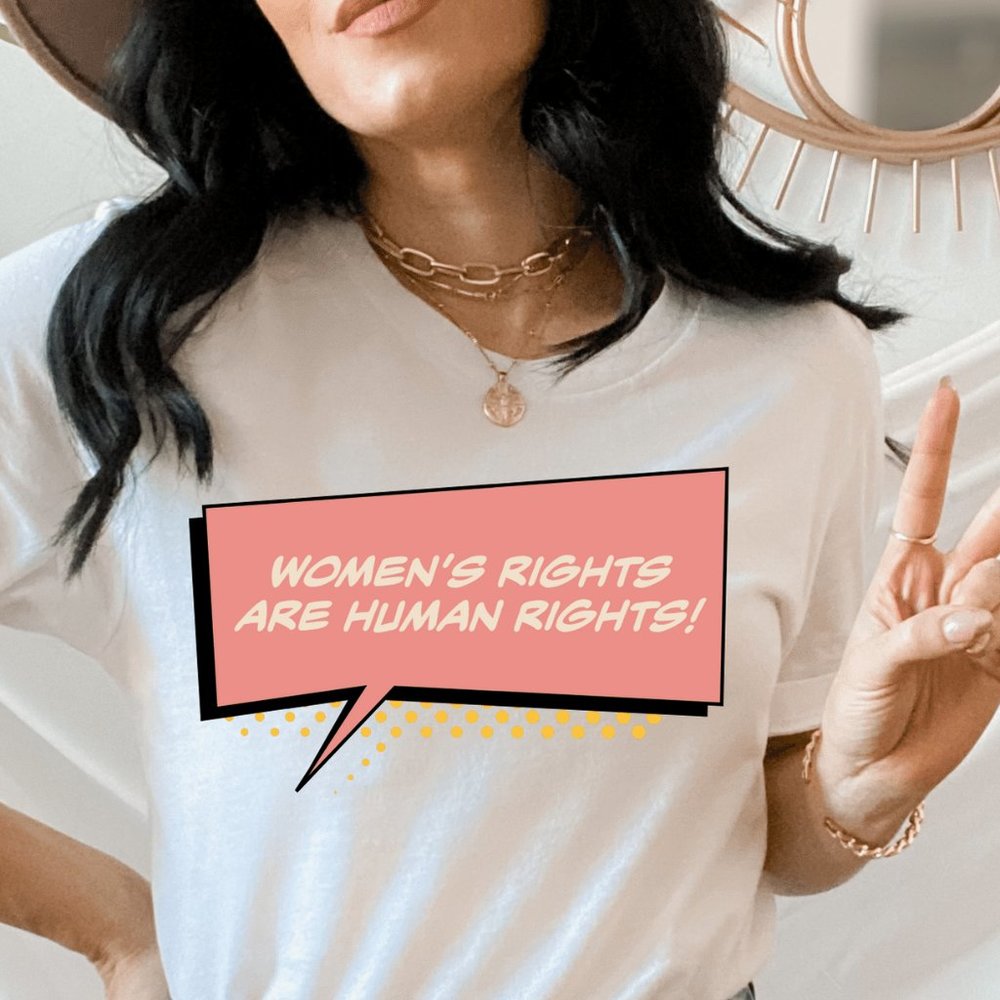 Women's Rights Are Human Rights T shirt - Picture 2 of 3